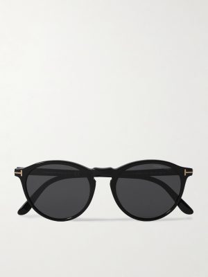 Aurele Round-Frame Acetate Sunglasses Aurele Round-Frame Acetate Sunglasses
