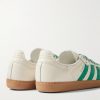Samba OG Suede-Trimmed Leather Sneakers - BK