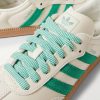 Samba OG Suede-Trimmed Leather Sneakers - CU