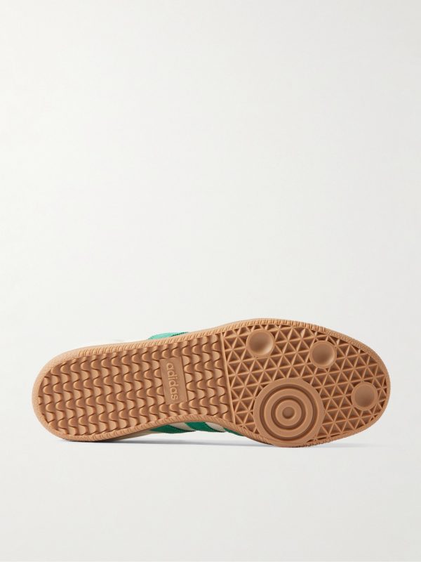 Samba OG Suede-Trimmed Leather Sneakers - E1