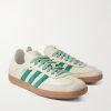 Samba OG Suede-Trimmed Leather Sneakers - FR