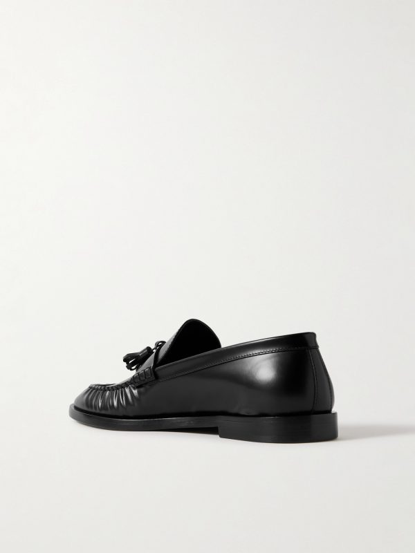 Mens Tasselled Leather Loafers - BK Mens Tasselled Leather Loafers - BK