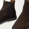 Waxed-Suede Chelsea Boots - CU Waxed-Suede Chelsea Boots - CU