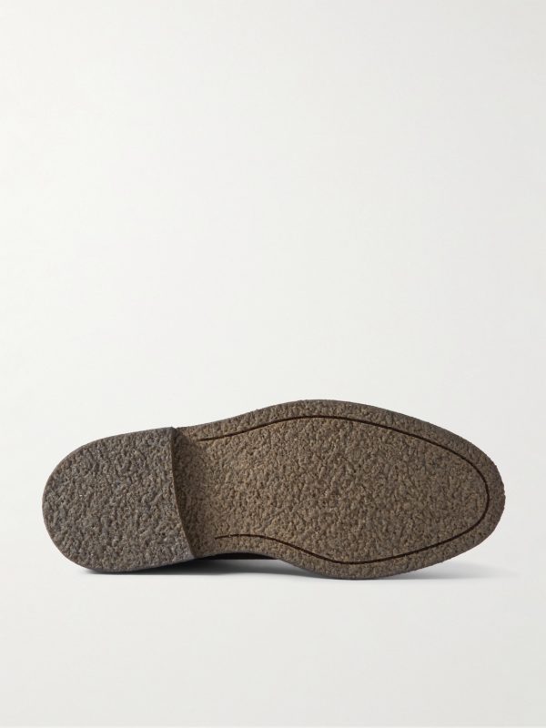 Waxed-Suede Chelsea Boots - E1 Waxed-Suede Chelsea Boots - E1