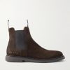 Waxed-Suede Chelsea Boots Waxed-Suede Chelsea Boots