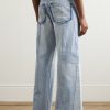 Flared Patchwork Jeans - BK