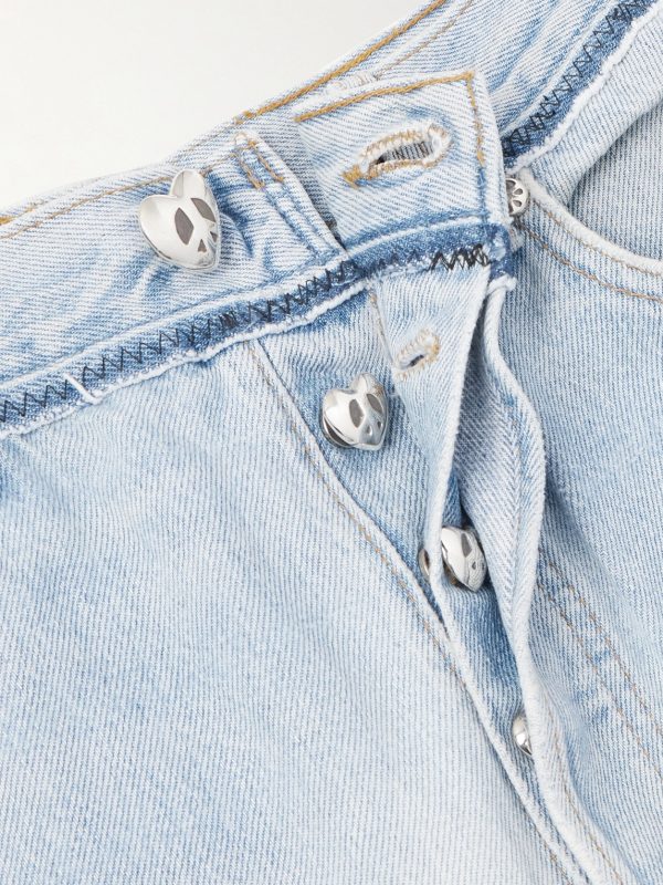 Flared Patchwork Jeans - E1