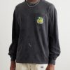 Distressed Printed Cotton-Jersey T-Shirt - FR Distressed Printed Cotton-Jersey T-Shirt - FR