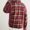 Patchwork Checked Flannel Shirt - BK Patchwork Checked Flannel Shirt - BK