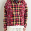 Patchwork Checked Flannel Shirt - FR Patchwork Checked Flannel Shirt - FR