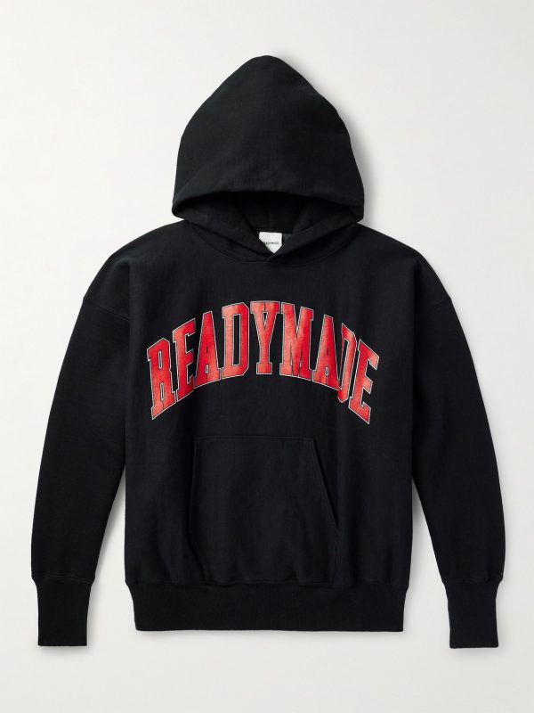 Logo-Print Cotton-Blend Jersey Hoodie Logo-Print Cotton-Blend Jersey Hoodie