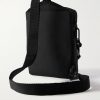 Explorer Logo-Appliquéd Canvas Messenger Bag - BK Explorer Logo-Appliquéd Canvas Messenger Bag - BK