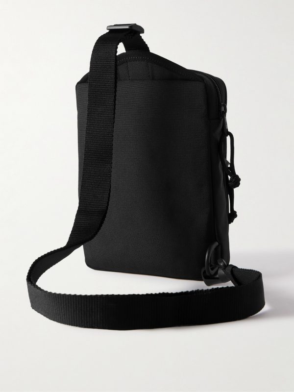 Explorer Logo-Appliquéd Canvas Messenger Bag - BK Explorer Logo-Appliquéd Canvas Messenger Bag - BK