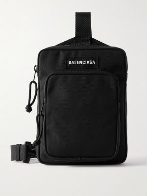 Explorer Logo-Appliquéd Canvas Messenger Bag Explorer Logo-Appliquéd Canvas Messenger Bag
