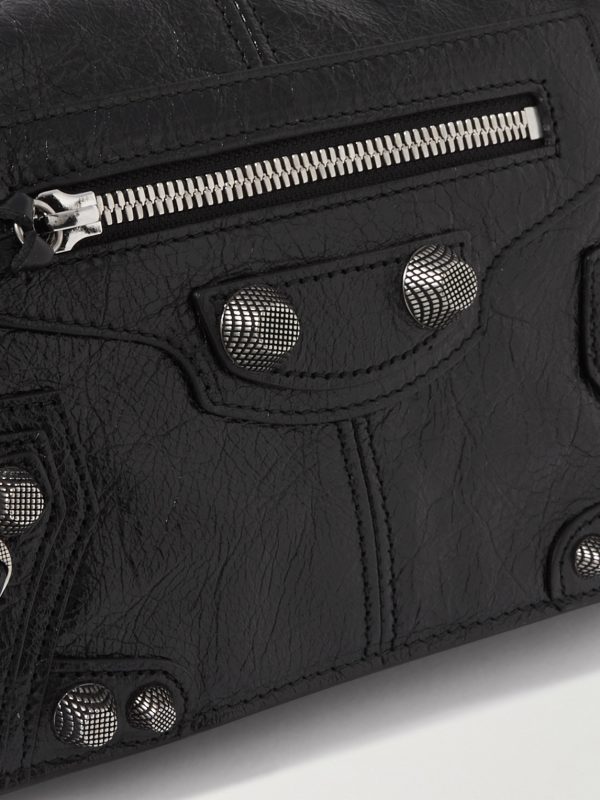 Le Cagole XS Arena Textured-Leather Messenger Bag - CU Le Cagole XS Arena Textured-Leather Messenger Bag - CU