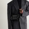 Le Cagole XS Arena Textured-Leather Messenger Bag - OU Le Cagole XS Arena Textured-Leather Messenger Bag - OU