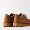 Cornaro Gomma Rubber and Nubuck-Trimmed Full-Grain Leather Sneakers - BK Cornaro Gomma Rubber and Nubuck-Trimmed Full-Grain Leather Sneakers - BK