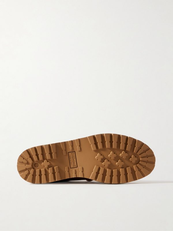 Cornaro Gomma Rubber and Nubuck-Trimmed Full-Grain Leather Sneakers - E1 Cornaro Gomma Rubber and Nubuck-Trimmed Full-Grain Leather Sneakers - E1