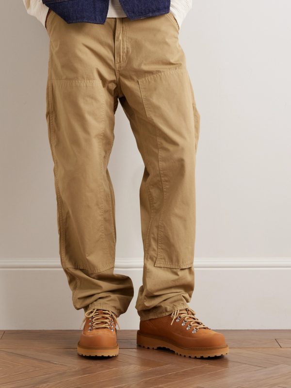Cornaro Gomma Rubber and Nubuck-Trimmed Full-Grain Leather Sneakers - OU Cornaro Gomma Rubber and Nubuck-Trimmed Full-Grain Leather Sneakers - OU