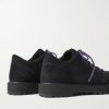 Cornaro Rubber-Trimmed Suede Sneakers - BK