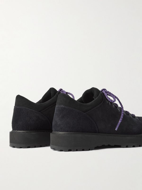 Cornaro Rubber-Trimmed Suede Sneakers - BK