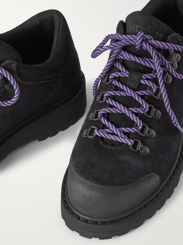 Cornaro Rubber-Trimmed Suede Sneakers - CU