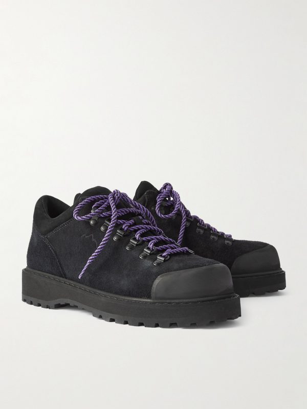 Cornaro Rubber-Trimmed Suede Sneakers - FR