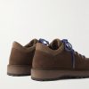 Cornaro Rubber-Trimmed Suede Sneakers - BK Cornaro Rubber-Trimmed Suede Sneakers - BK
