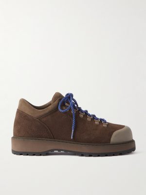 Cornaro Rubber-Trimmed Suede Sneakers Cornaro Rubber-Trimmed Suede Sneakers