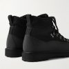 Roccia Vet Sport Suede and Rubber-Trimmed Tech-Shell Hiking Boots - BK