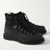 Roccia Vet Sport Suede and Rubber-Trimmed Tech-Shell Hiking Boots - FR