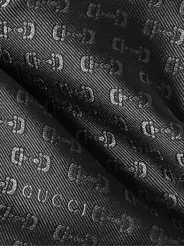 7cm Horsebit Silk-Jacquard Tie - CU 7cm Horsebit Silk-Jacquard Tie - CU