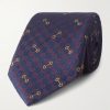 7cm Logo-Embroidered Silk-Jacquard Tie 7cm Logo-Embroidered Silk-Jacquard Tie