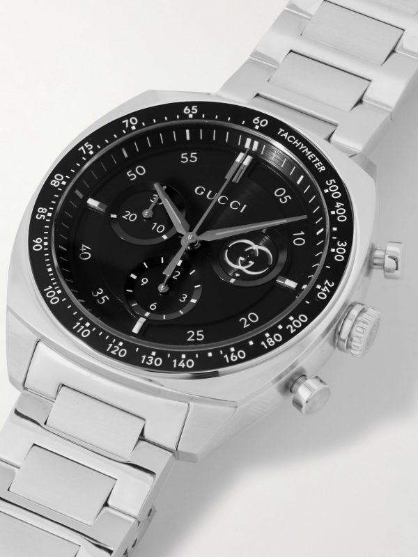 Gucci Interlocking Chronograph 41mm Stainless Steel Watch - CU Gucci Interlocking Chronograph 41mm Stainless Steel Watch - CU