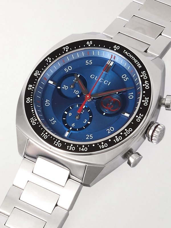 Gucci Interlocking Chronograph 41mm Stainless Steel Watch - CU Gucci Interlocking Chronograph 41mm Stainless Steel Watch - CU