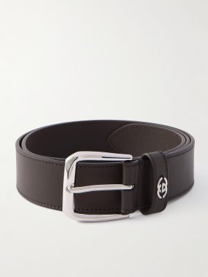 3.5cm Logo-Embellished Leather Belt 3.5cm Logo-Embellished Leather Belt