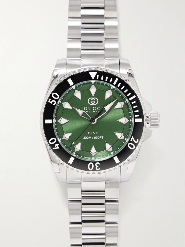 Dive 40mm Automatic Stainless Steel Watch