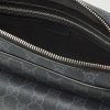 Small Leather-Trimmed Monogrammed Coated-Canvas Messenger Bag - E1 Small Leather-Trimmed Monogrammed Coated-Canvas Messenger Bag - E1