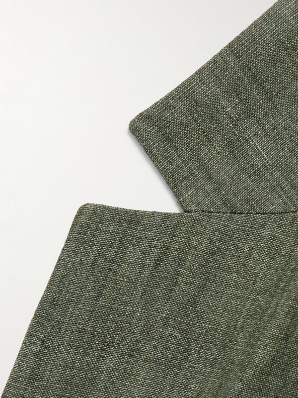 Unstructured Linen Suit Jacket - E1 Unstructured Linen Suit Jacket - E1