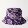 Brimmo Logo-Embroidered Camouflage-Print Cotton-Ripstop Bucket Hat - BK Brimmo Logo-Embroidered Camouflage-Print Cotton-Ripstop Bucket Hat - BK