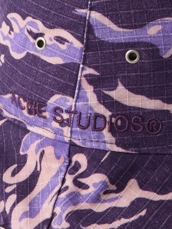 Brimmo Logo-Embroidered Camouflage-Print Cotton-Ripstop Bucket Hat - CU Brimmo Logo-Embroidered Camouflage-Print Cotton-Ripstop Bucket Hat - CU
