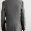 Double-Breasted Virgin Wool and Cashmere-Blend Blazer - BK