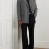 Double-Breasted Virgin Wool and Cashmere-Blend Blazer - OU