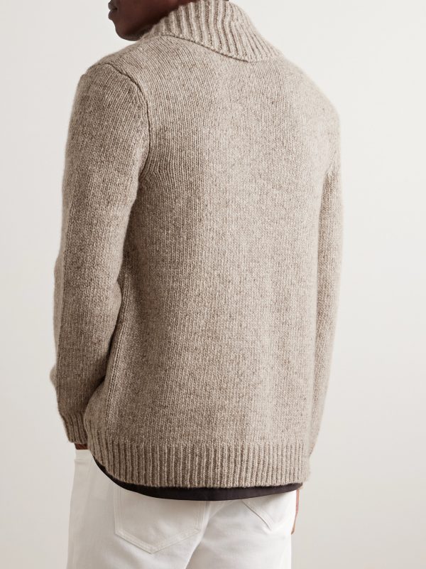 Thom Shawl-Collar Cashmere Cardigan - BK Thom Shawl-Collar Cashmere Cardigan - BK