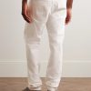 Anthony Slim-Fit Straight-Leg Cotton-Twill Trousers - BK