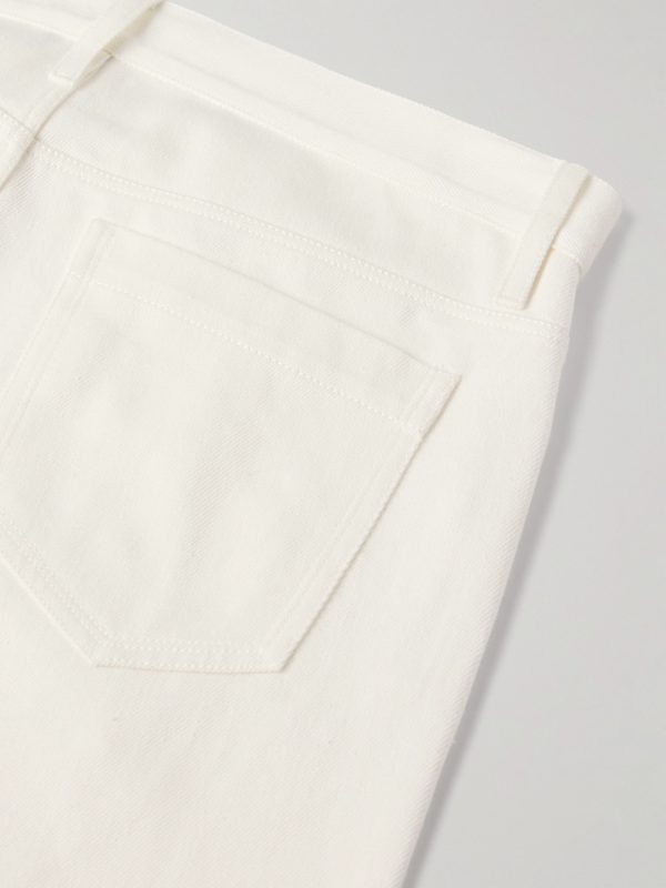 Anthony Slim-Fit Straight-Leg Cotton-Twill Trousers - CU