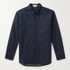 Cholul Button-Down Collar Cotton and Linen-Blend Chambray Shirt Cholul Button-Down Collar Cotton and Linen-Blend Chambray Shirt
