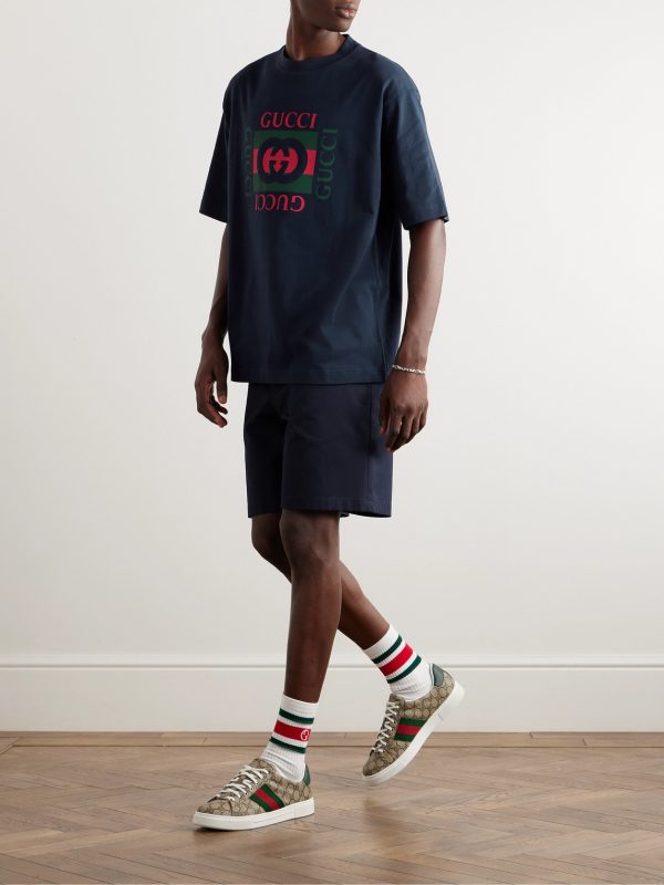 Logo-Print Cotton-Jersey T-Shirt - OU Logo-Print Cotton-Jersey T-Shirt - OU