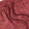 Straight-Leg Short-Length Logo-Print Swim Shorts - CU Straight-Leg Short-Length Logo-Print Swim Shorts - CU