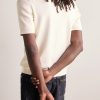Logo-Intarsia Silk and Cotton-Blend T-Shirt - BK Logo-Intarsia Silk and Cotton-Blend T-Shirt - BK